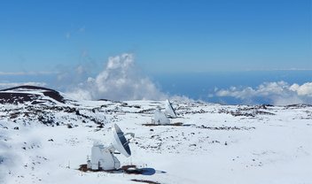 Vulcões do Havaí são tomados pela neve; veja imagens de satélite