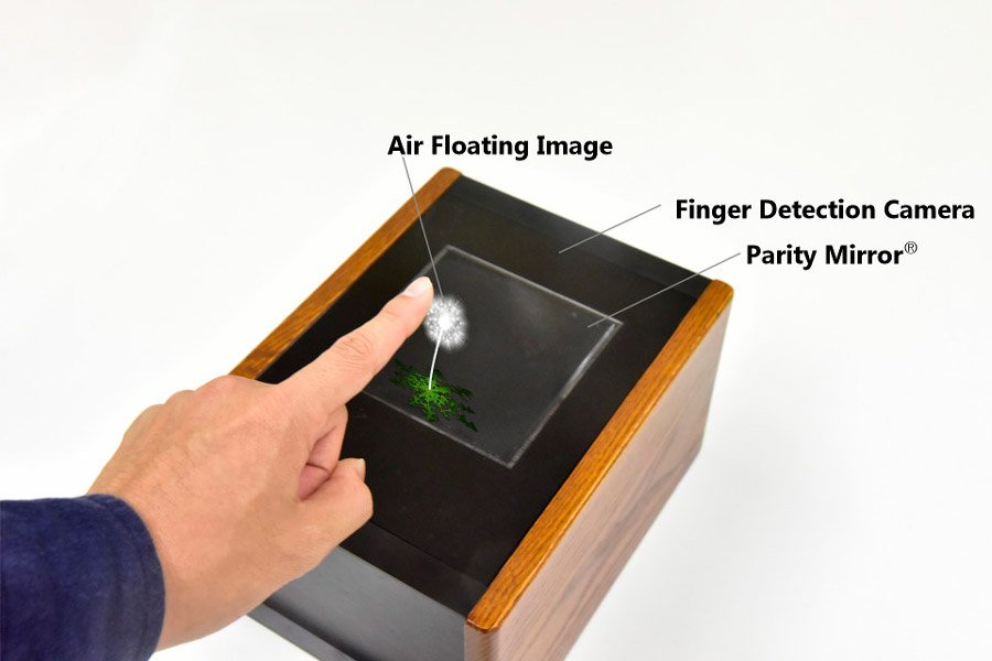 A tecnologia de botões holográficos também poderá ser aplicada em outros ambientes