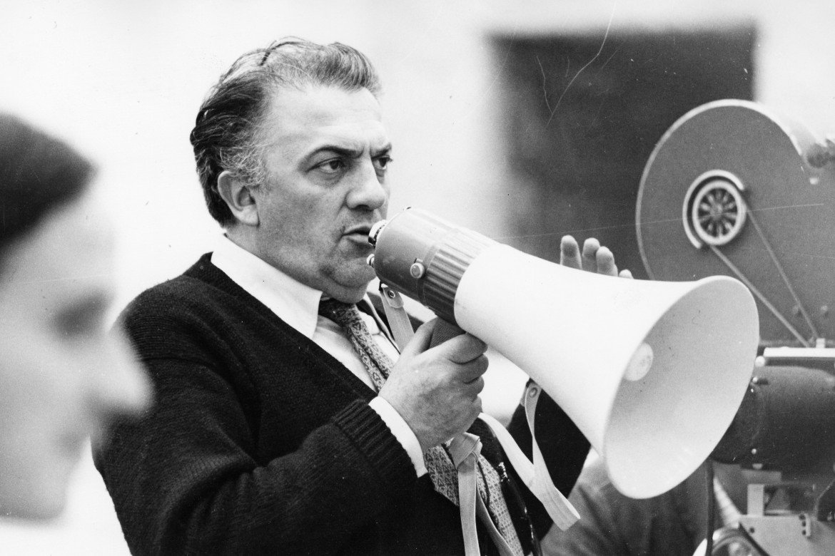 Federico Fellini é uma das figuras exaltadas pelo diretor.