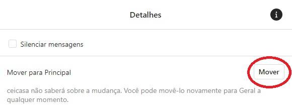 Clique em 