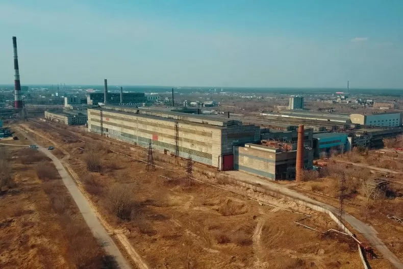 A fábrica abandonada em Dzerzhinsk, a 270 km de Moscou (Fonte: Lyagovy/iStock/Reprodução)