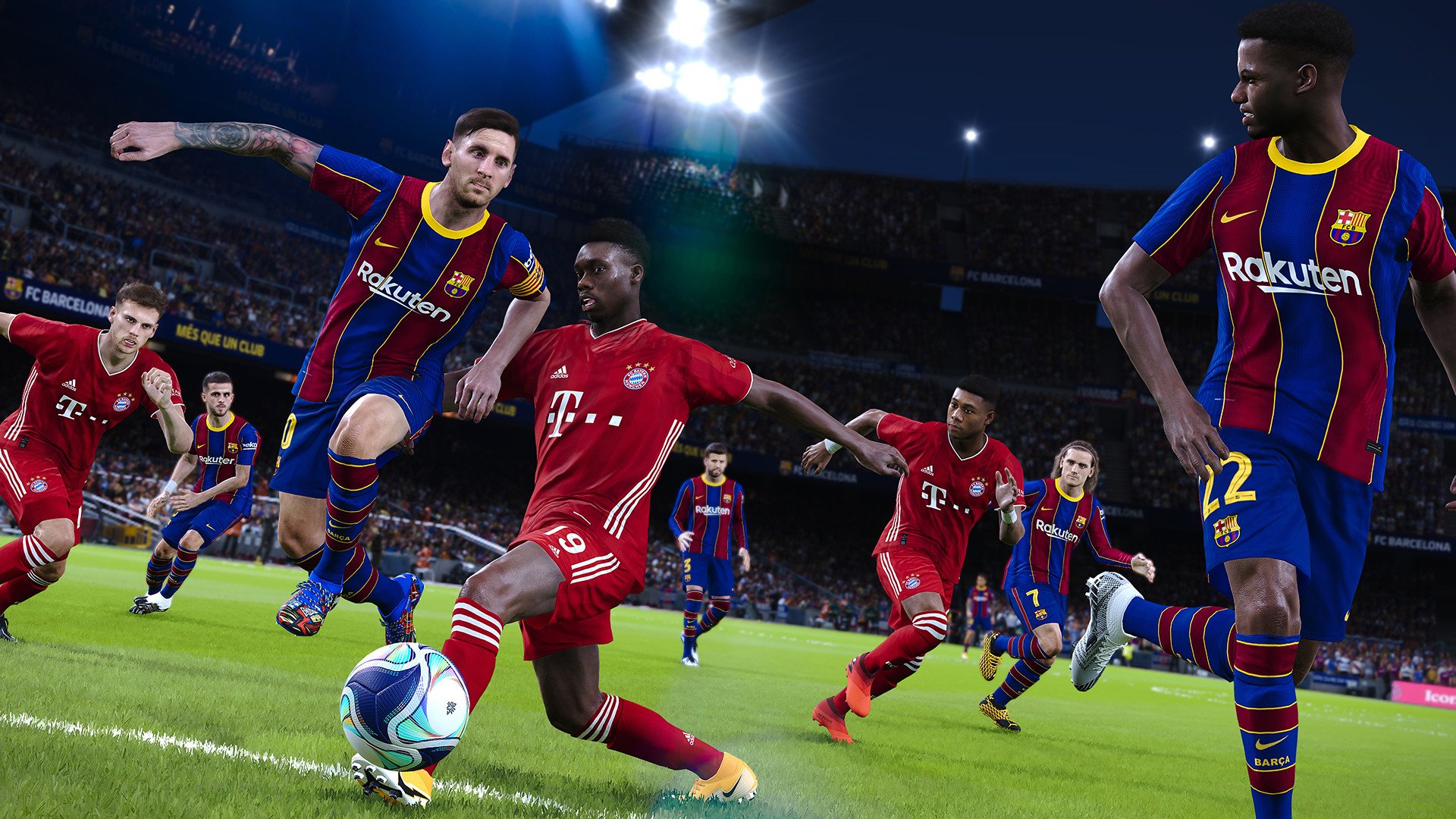 PES 2021 foi apenas uma atualização da versão anterior