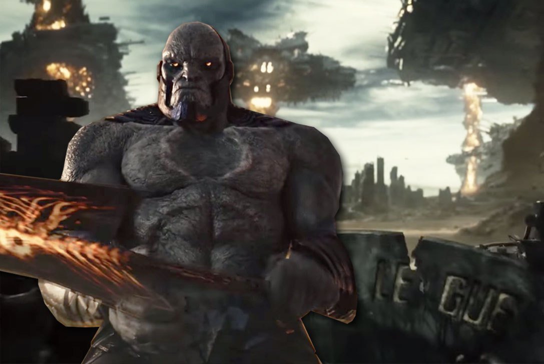 O vilão Darkseid é uma das novidades da nova versão de Liga da Justiça.