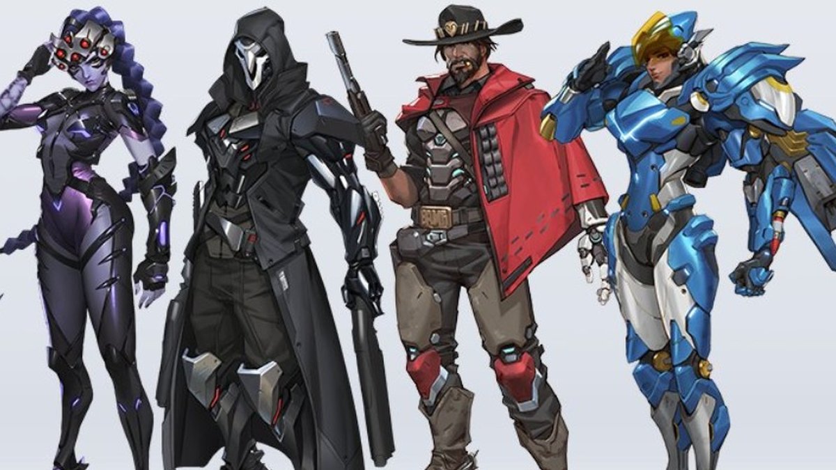 Personagens favoritos de Overwatch