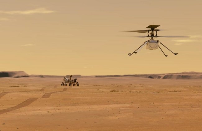 O drone da NASA usa tecnologia de celulares de 2014.