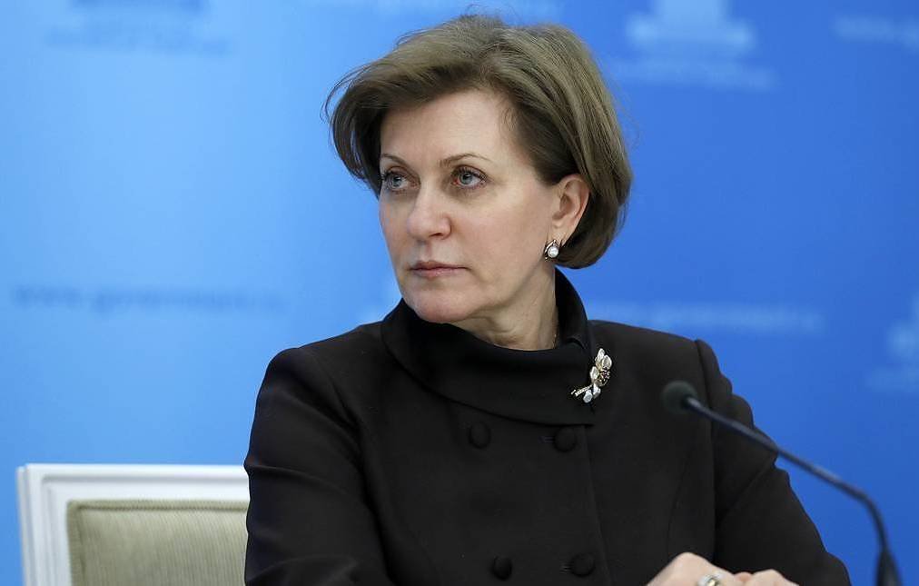 Anna Popova, chefe do Serviço Federal de Vigilância da Proteção dos Direitos do Consumidor e Bem-estar Humano da Rússia.