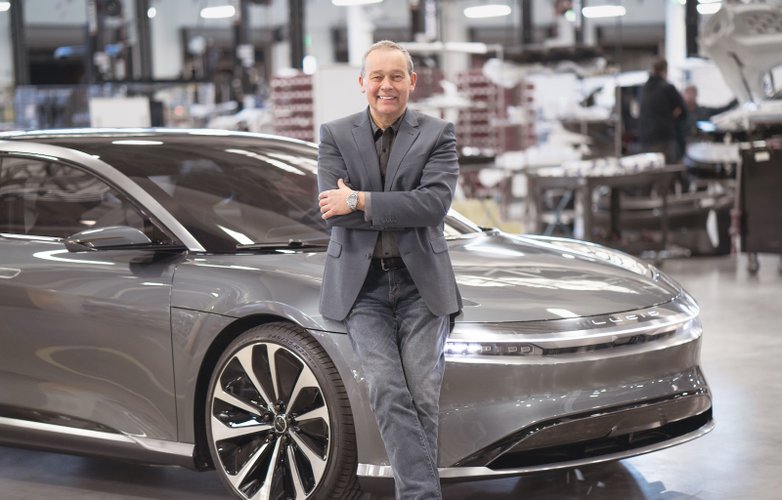 Peter Rawlinson, CEO da Lucid Motors, que anunciou a abertura de capital.