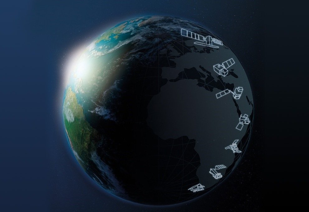 Informações de satélites, boias, aviões e estação meteorológicas estão alimentando a base de dados do modelo digital da Terra.