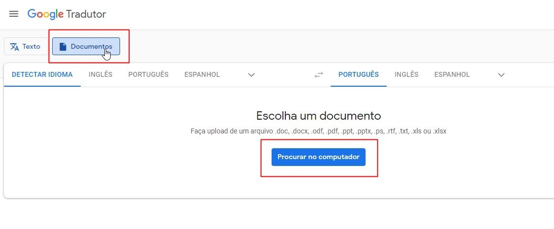 Para qual espanhol traduzir meu documento?