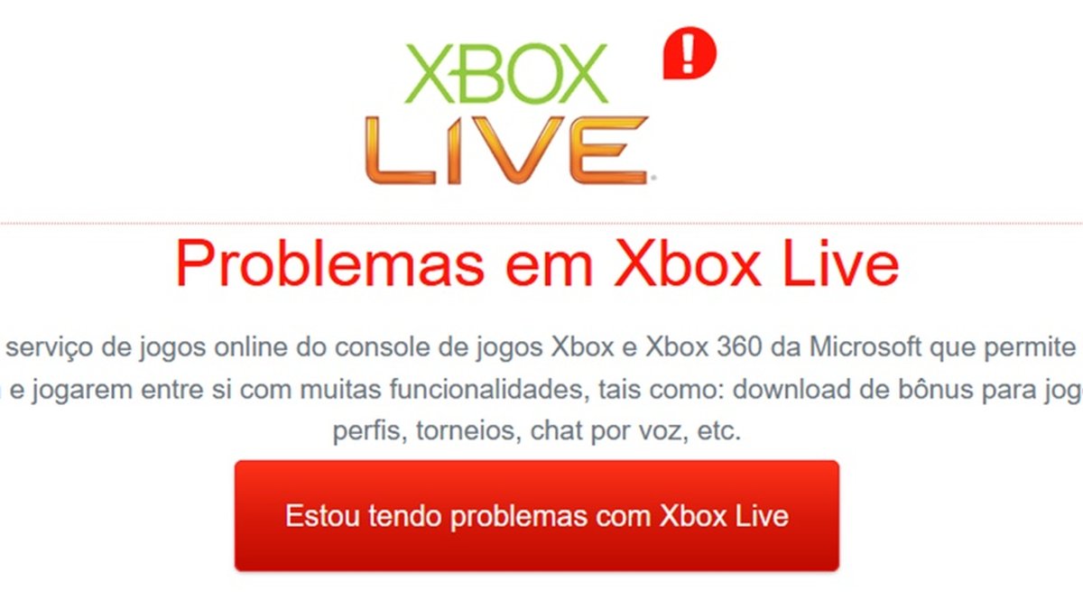 Xbox Live fora do ar? Status atual, problemas e interrupções