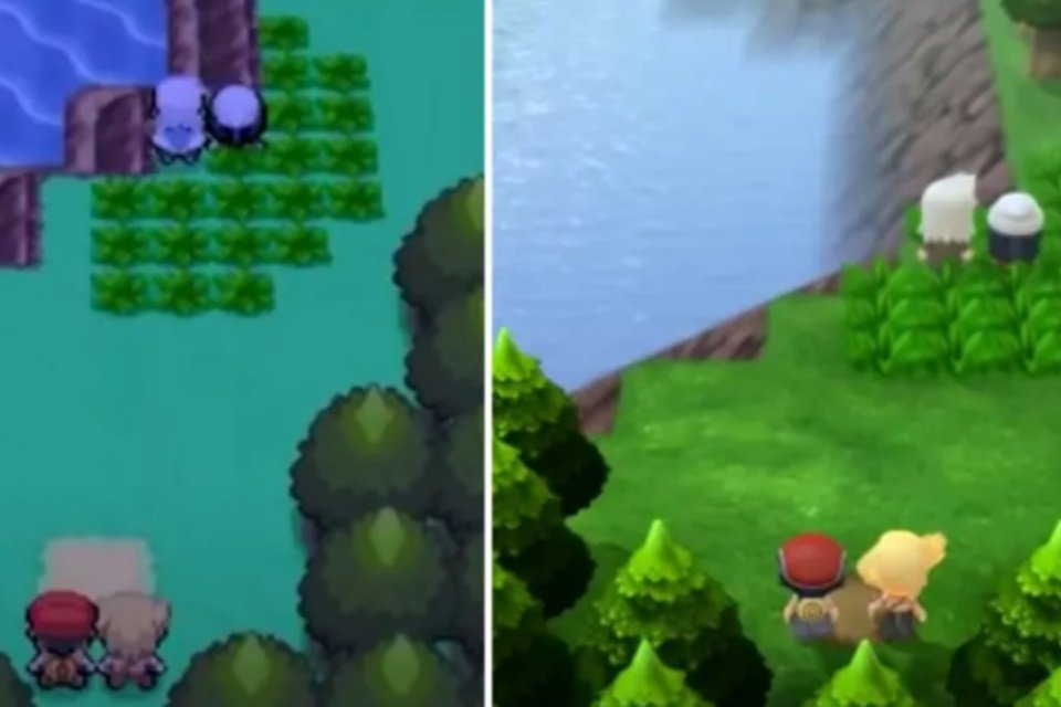Pokemon Brilliant Diamond e Shining Pearl - Diferença entre os jogos