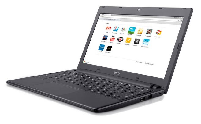 Acer AC700, um dos primeiros Chromebooks.