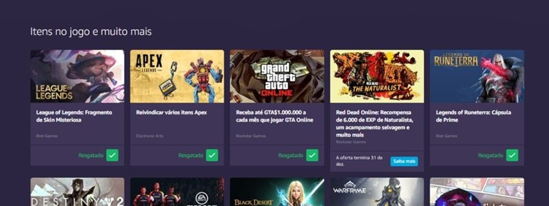 Prime Gaming: confira a lista de games e vantagens de março de 2023