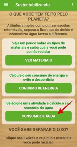 Agora, é a hora de calcular a conta de água.