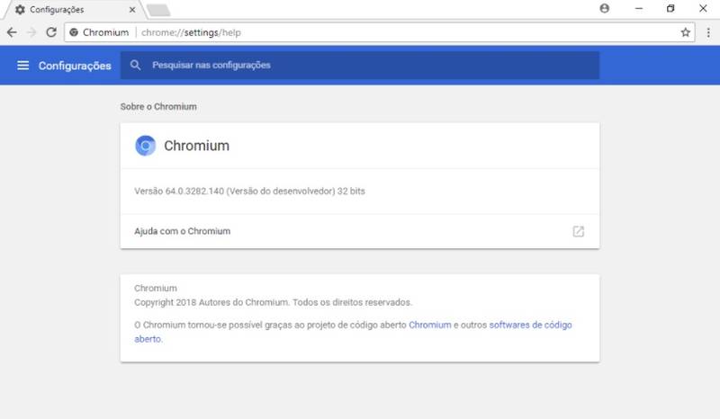 O Chromium.