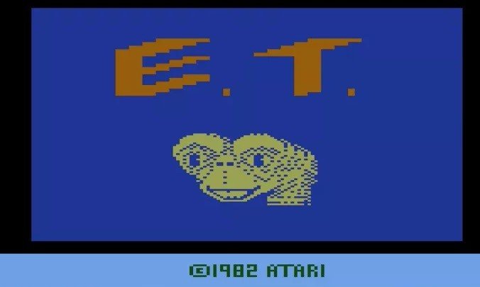 Jogo E.T da Atari