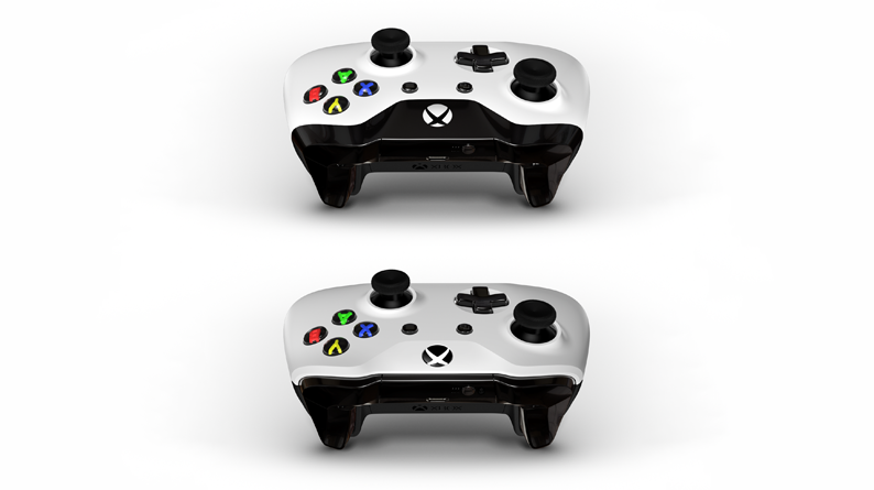 Os controles Xbox que possuem toda a parte superior da mesma cor trazem suporte para Bluetooth. Os modelos incluem os joysticks vendidos com o Xbox One S e One X, Series X e Series S.