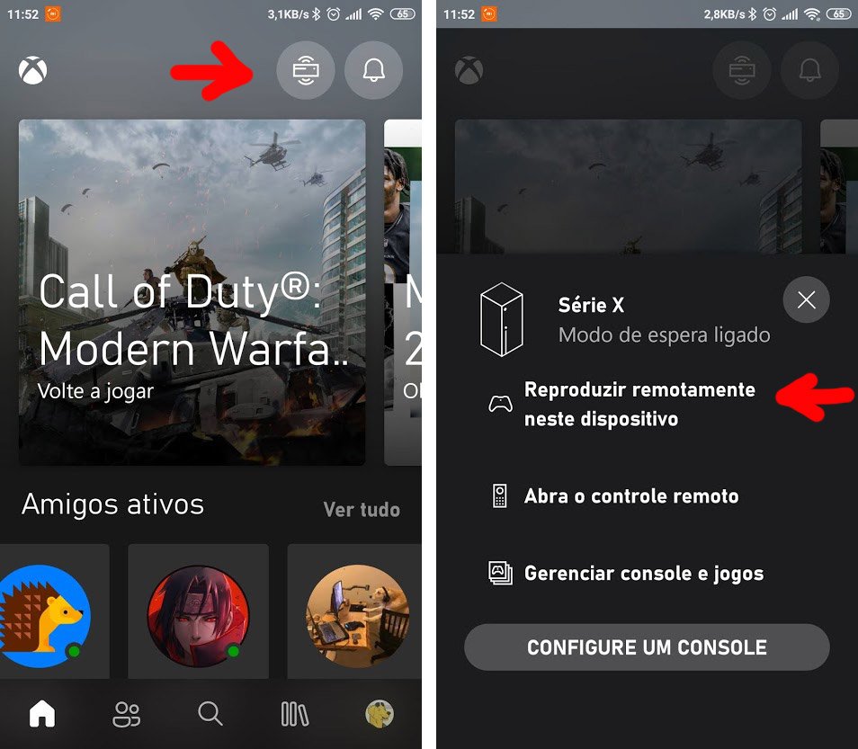 Como jogar games de Xbox One em um smartphone Android remotamente