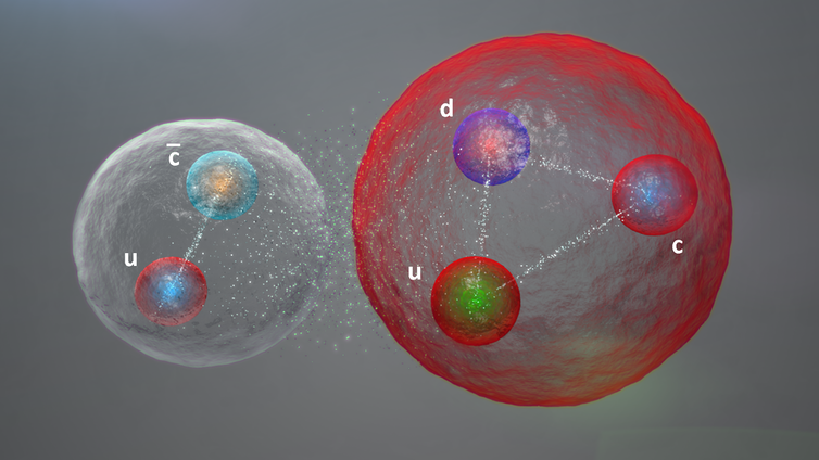 Combinações de quarks inéditas são reveladas.