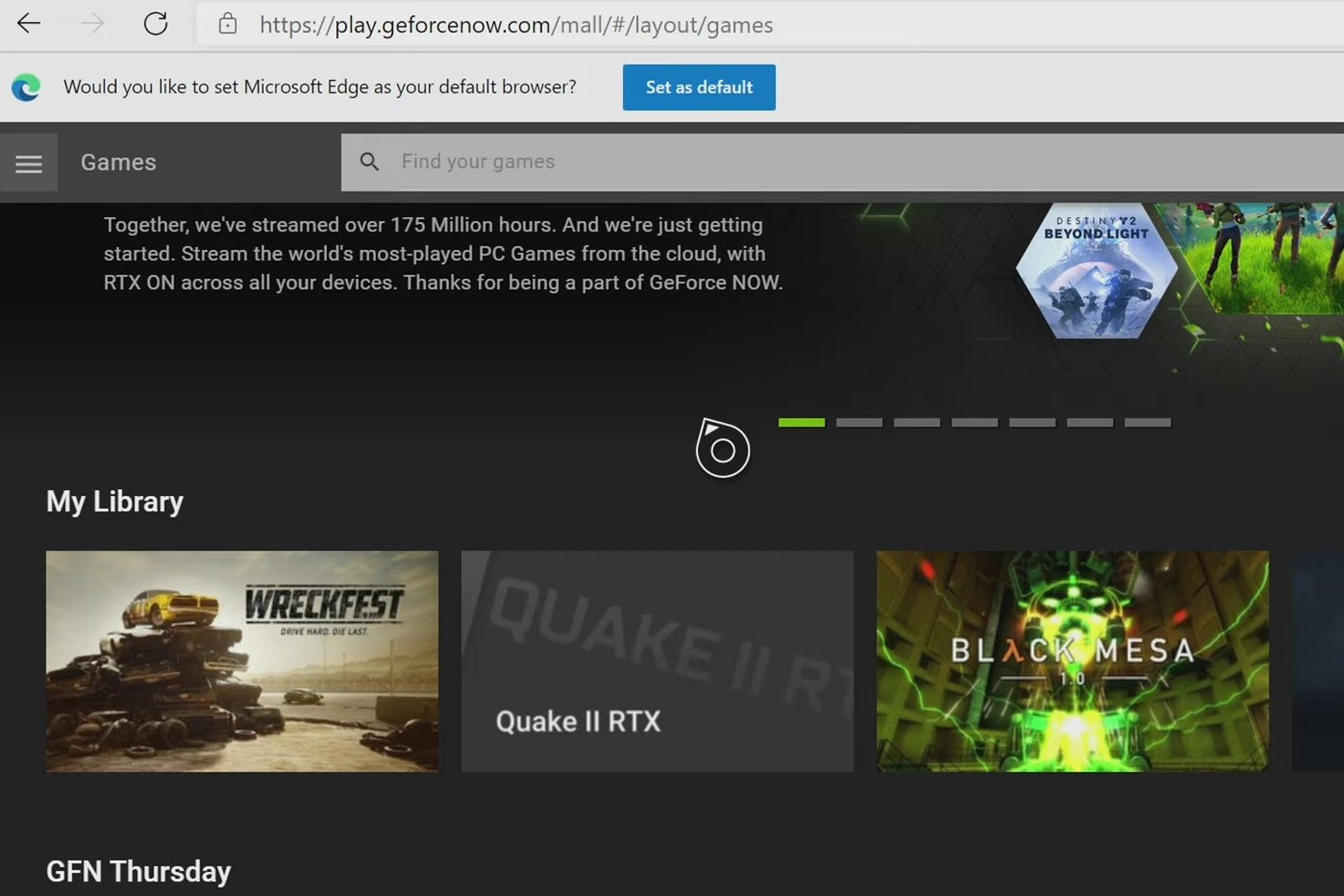 Já pode jogar jogos Steam para PC na Xbox através do GeForce Now
