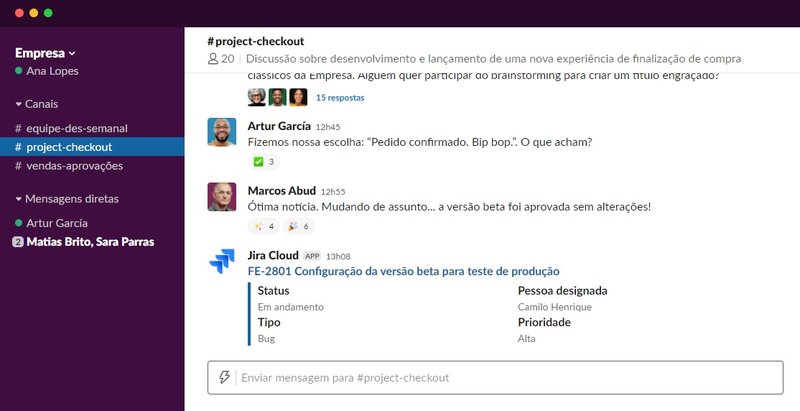 Slack é uma ferramenta de comunicação em grupo que faz sucesso no mundo inteiro.