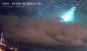 Meteoro ilumina o céu de Minas Gerais; veja imagens