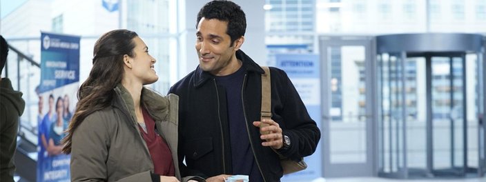 Imagem de: Chicago Med 6x09: Natalie e Crockett irão assumir o namoro? (preview)