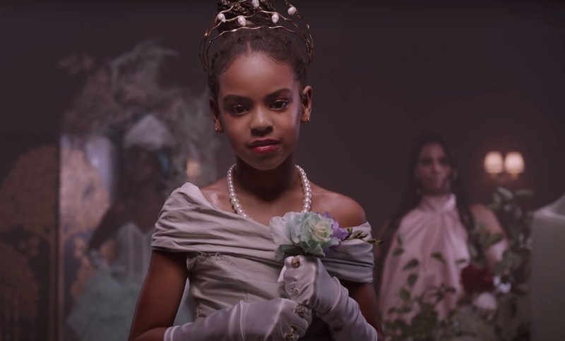 Blue Ivy, filha da artista, colaborou em clipe vencedor.