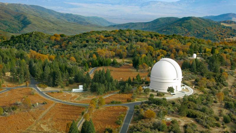 Zwicky Transient Facility, local onde Camelo foi descoberto.
