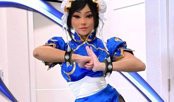 Chun-Li bota para quebrar em cosplay caprichado!