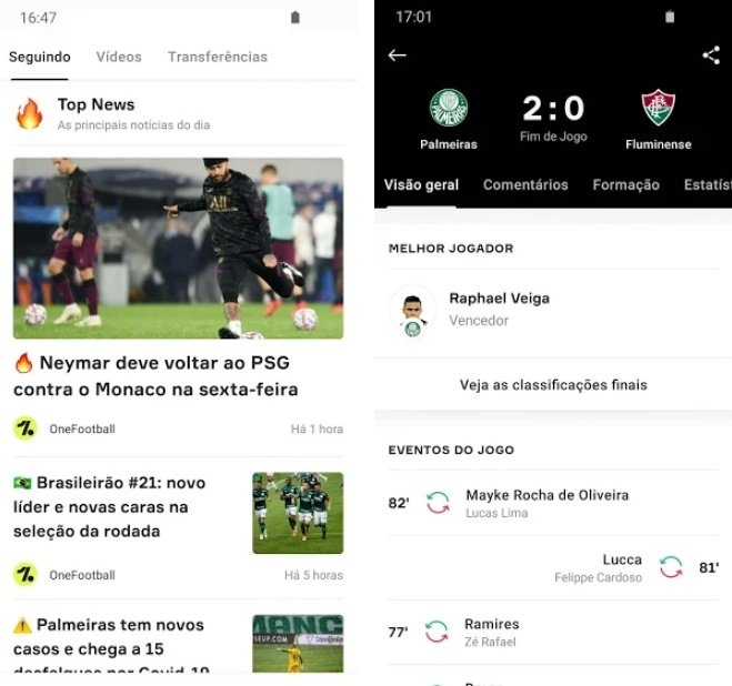 Onefootball: como usar o app para assistir a jogos online - TecMundo