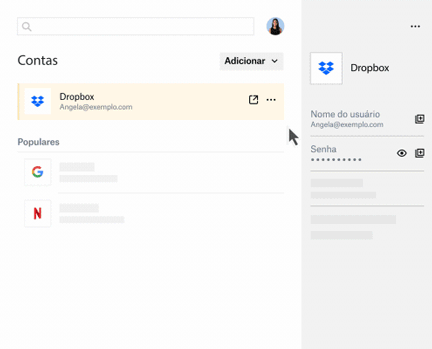 O gerenciador de senhas do Dropbox foi lançado em 2020, em versão paga.