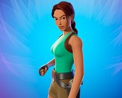 Temporada Primal de Fortnite traz Lara Croft com skin clássica