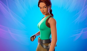 Temporada Primal de Fortnite traz Lara Croft com skin clássica