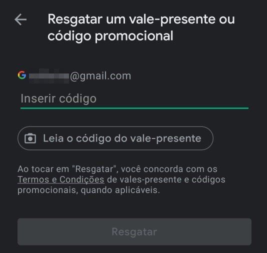 Como RESGATAR / ATIVAR CÓDIGO em CELULAR ou TABLET ANDROID (Gift Card,  Assinatura) 