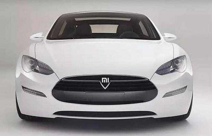 Imagem conceitual de como pode ser um carro da Xiaomi.