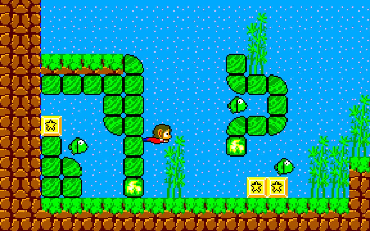 Alex Kidd In the Miracle World fez muito sucesso na era 8 bits