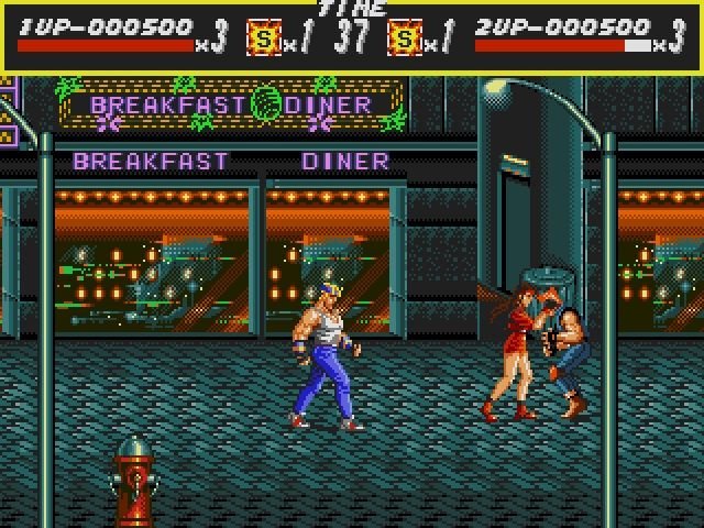 Street of Rage foi um dos primeiros Beat 'em up da SEGA