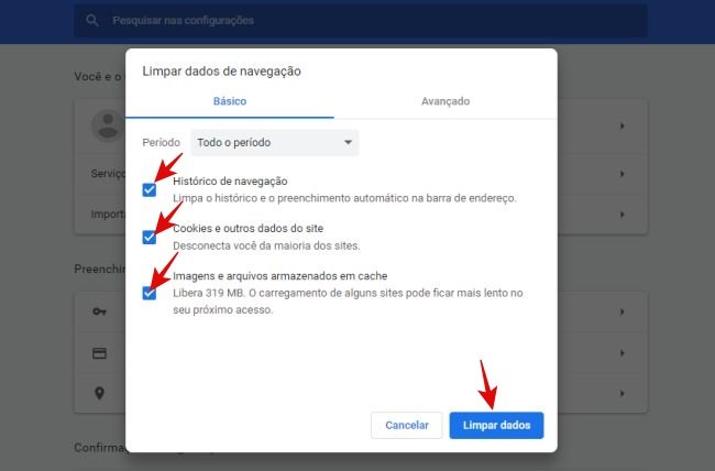 Faça a limpeza dos dados com frequência.