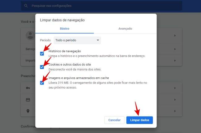 Faça a limpeza dos dados com frequência.