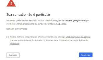 Sua conexão não é particular: como resolver?