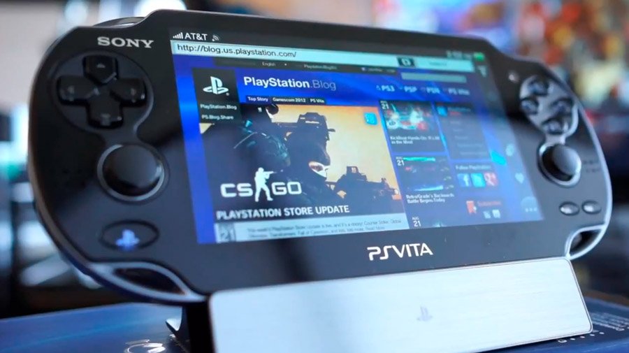 PS Vita, o portátil mais recente da Sony.