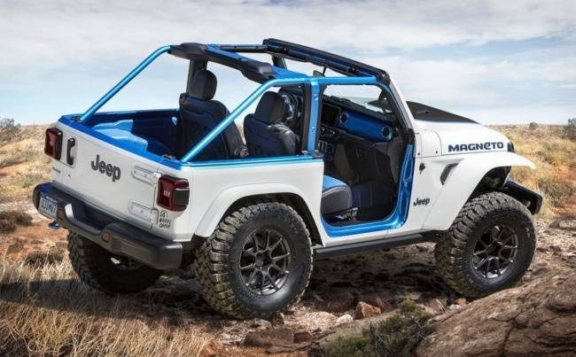 O modelo off-road eletrificado tem bateria de 70 kWh.