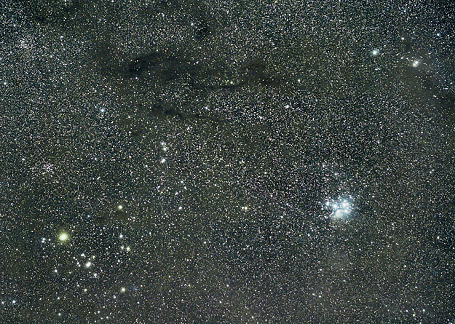 Nuvem interestelar TMC-1 (Fonte: Brett A. McGuire/Divulgação)