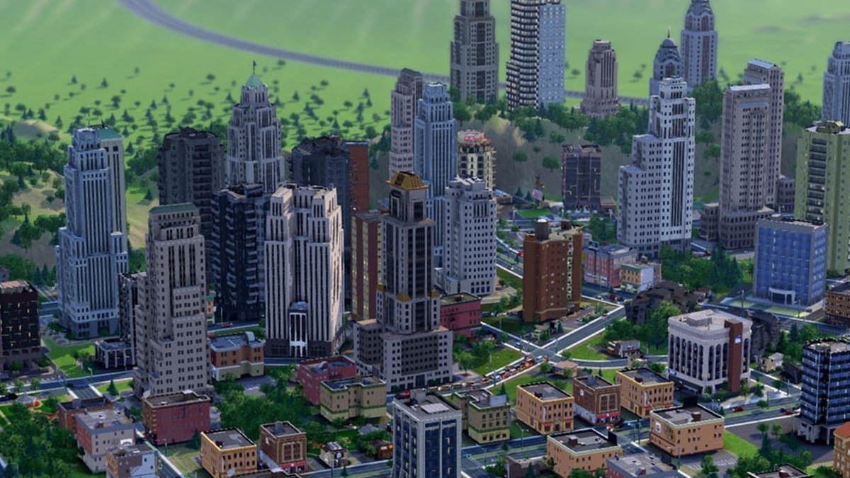 Desafiando as regras de um simulador de cidades onde não há game over