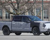 F-150: 1º elétrico da Ford aparece 'camuflado' em novas imagens