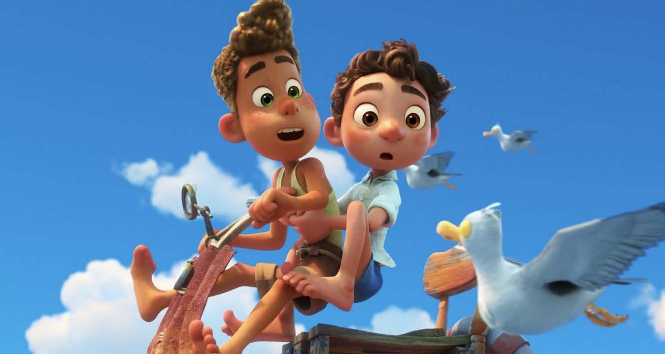 A animação Luca será uma atração exclusiva do Disney+.