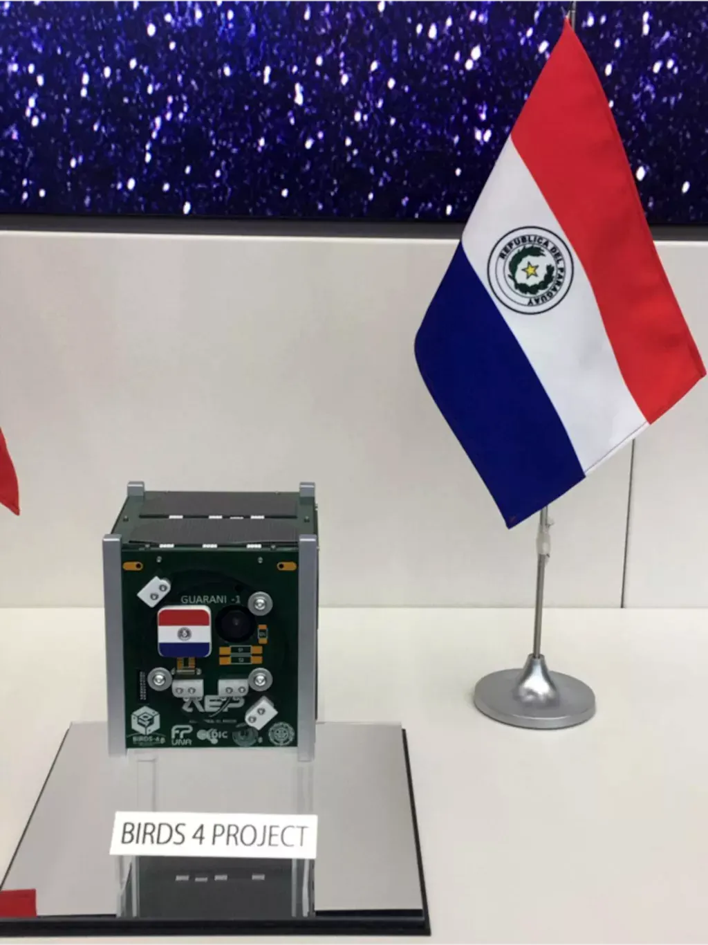 Fonte: Agência Espacial Paraguaia-AEP/Divulgação