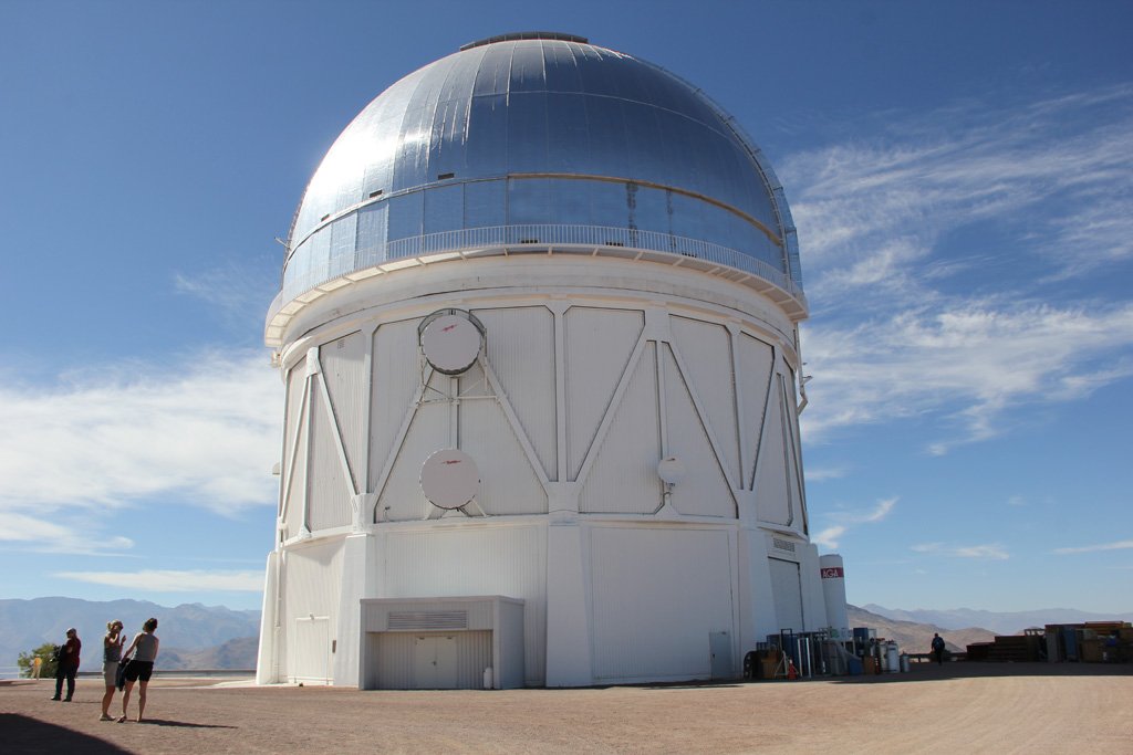 Telescópio Víctor M. Blanco, no Chile.