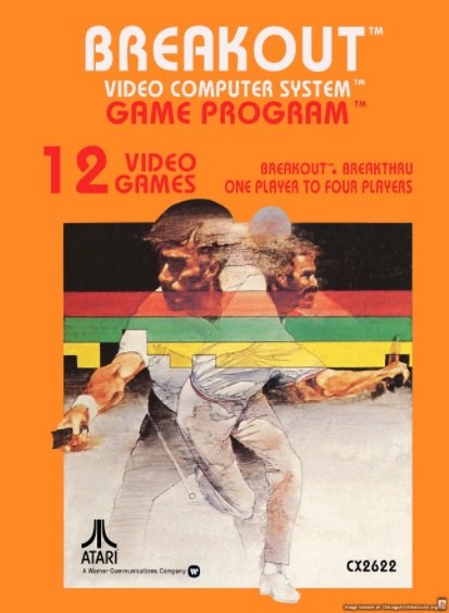 A capa do jogo para Atari 2600.